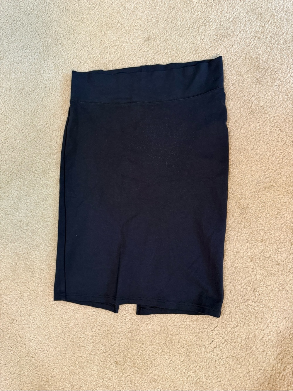 Classic Navy Pencil Skirt